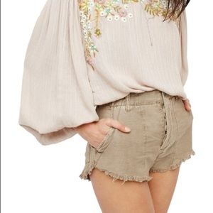 Free People Standoff Cutoff Shorts
